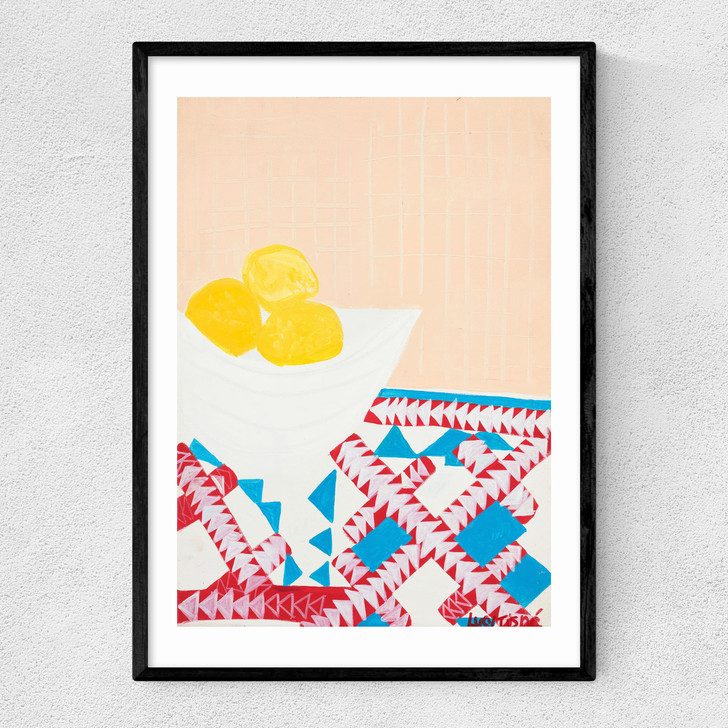 Lemon Bowl Narrow Black Frame Lemon Bowl Narrow Black Frame