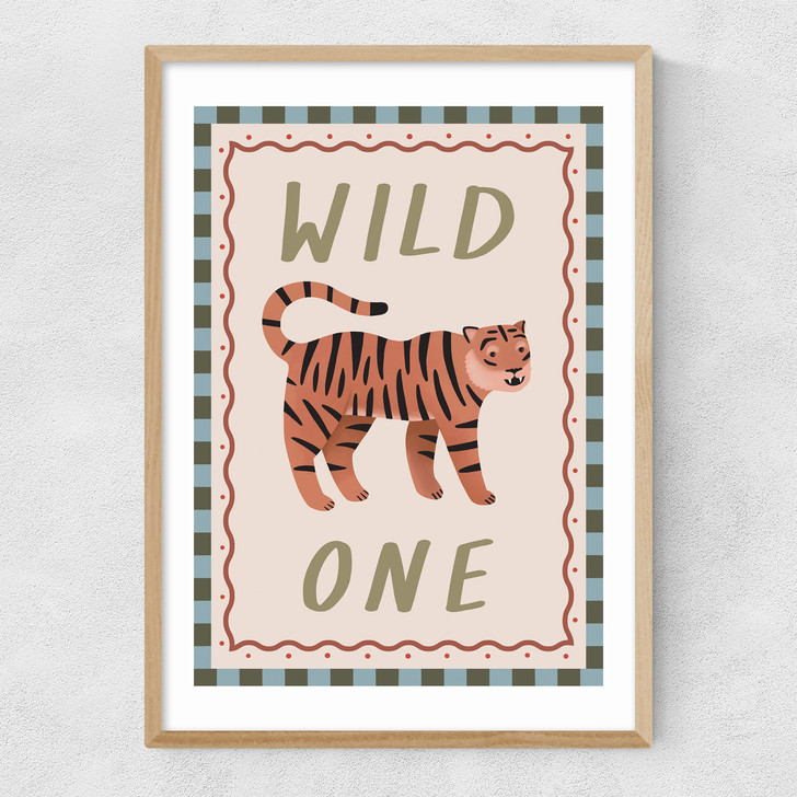 Wild One Narrow Oak Frame