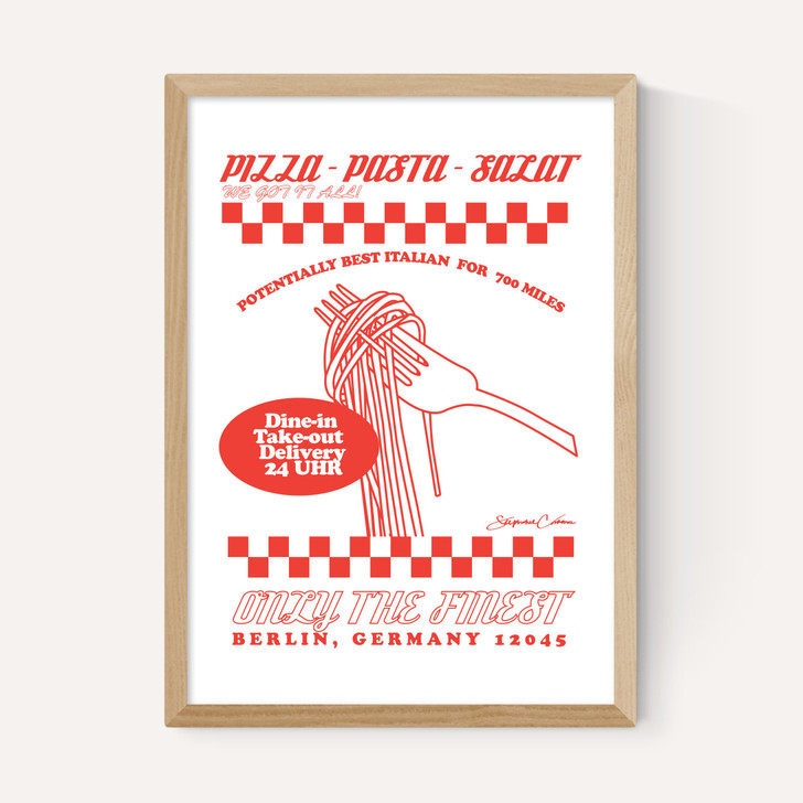 Pizza Pasta Salat