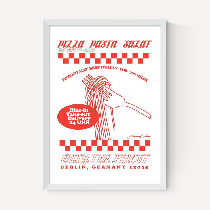 Pizza Pasta Salat