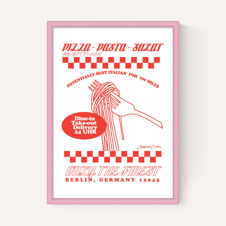 Pizza Pasta Salat
