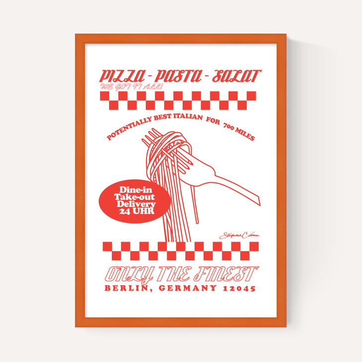 Pizza Pasta Salat