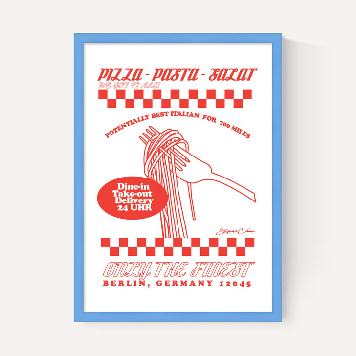 Pizza Pasta Salat