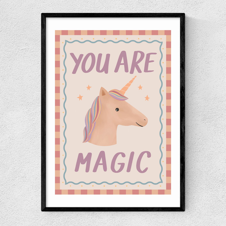 You Are Magic Narrow Black Frame You Are Magic Narrow Black Frame