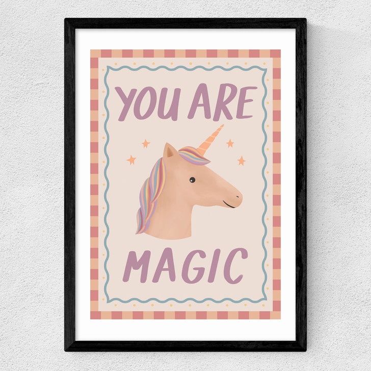 You Are Magic Medium Black Frame You Are Magic Medium Black Frame