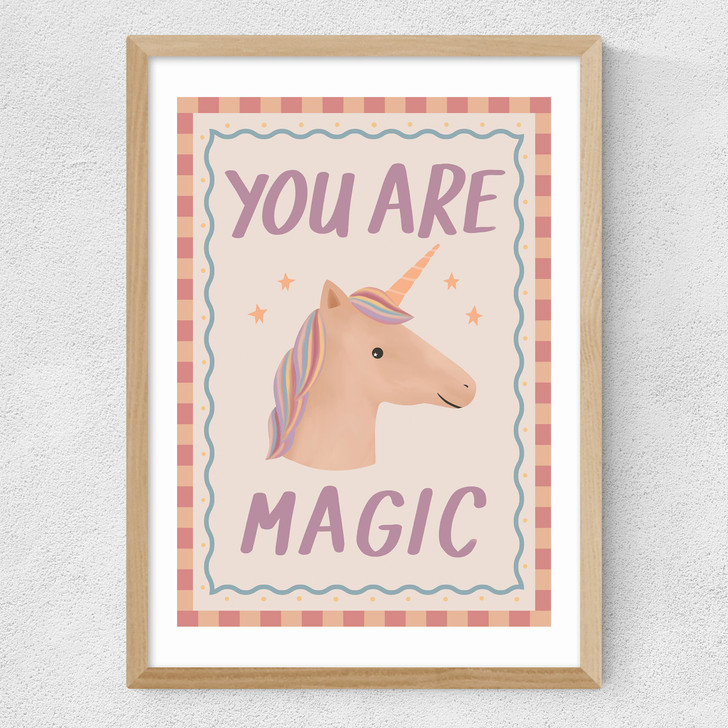 You Are Magic Medium Oak Frame You Are Magic Medium Oak Frame