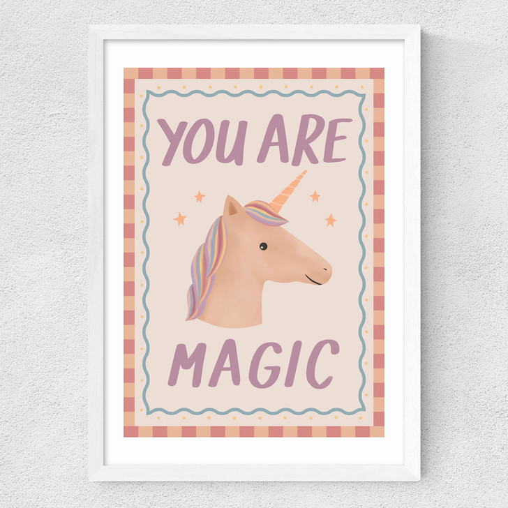 You Are Magic Medium White Frame You Are Magic Medium White Frame