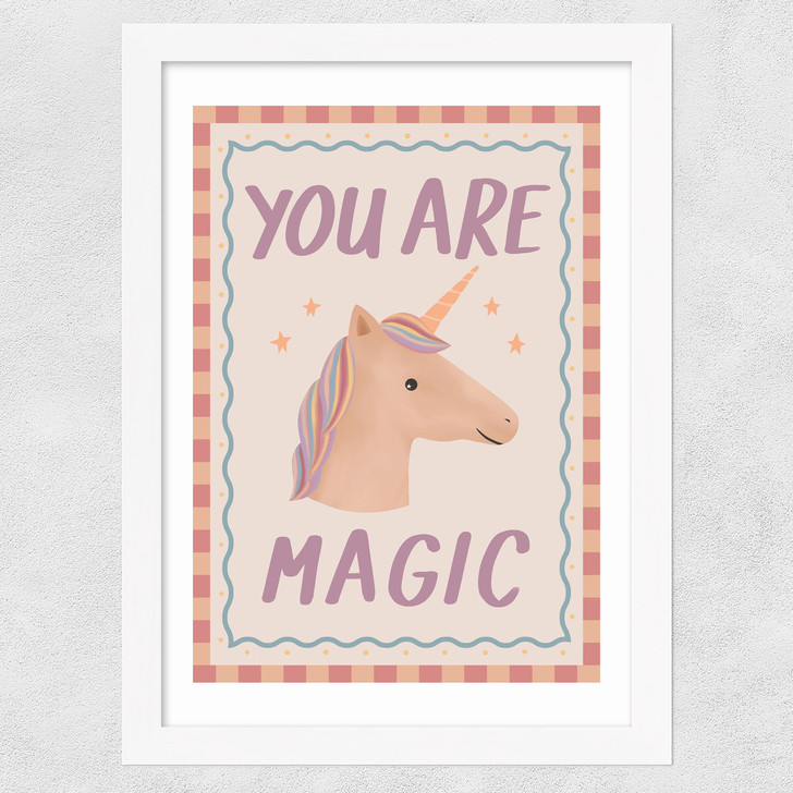 You Are Magic Wide White Frame You Are Magic Wide White Frame