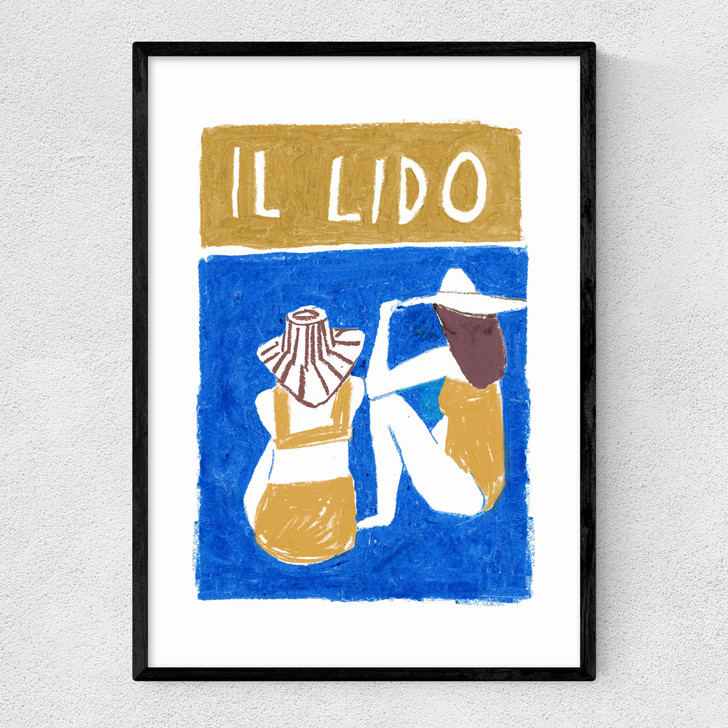 Il Lido Narrow Black Frame