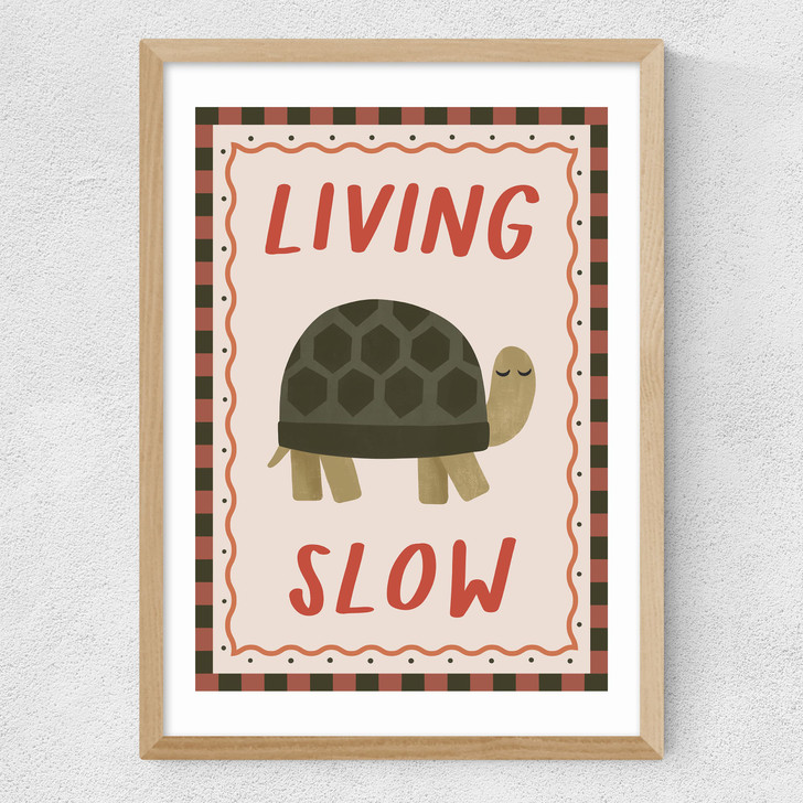 Living Slow Medium Oak Frame