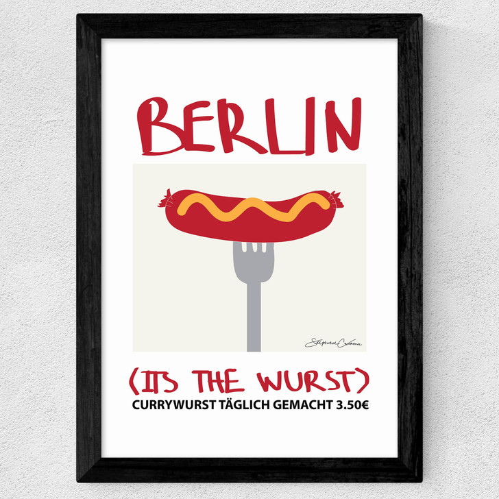 Berlin Wide Black Frame