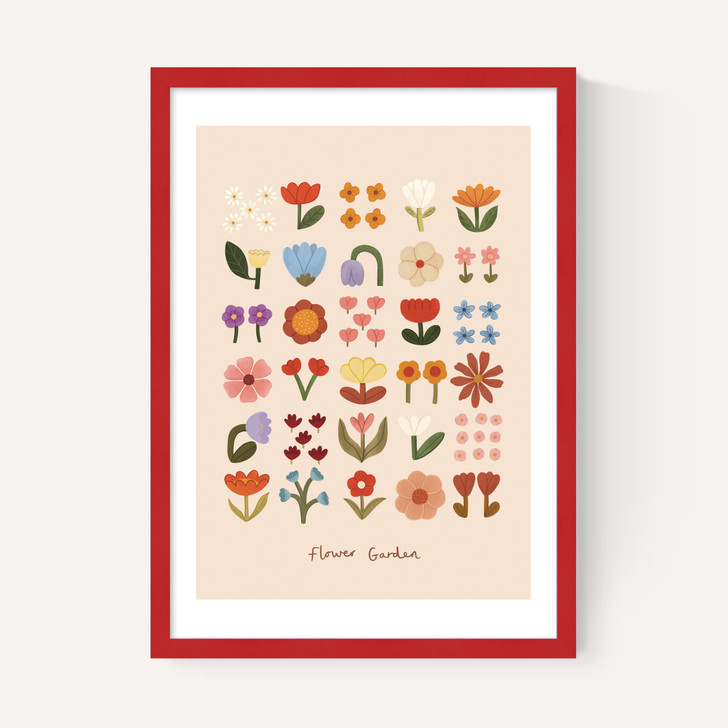 Flower Garden Soft Pink