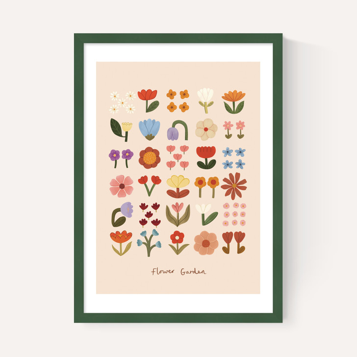 Flower Garden Soft Pink