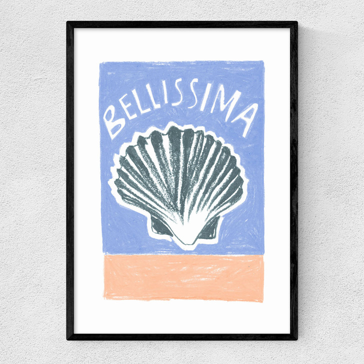 Bellissima Narrow Black Frame