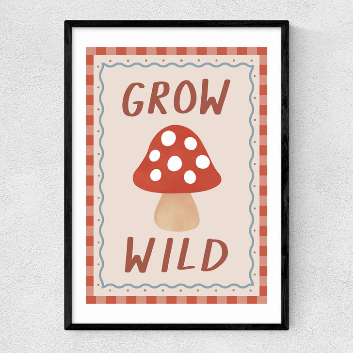 Grow Wild Narrow Black Frame Grow Wild Narrow Black Frame