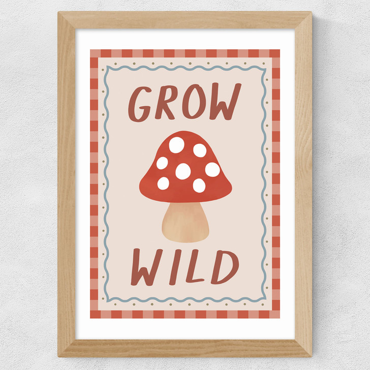 Grow Wild Wide Oak Frame Grow Wild Wide Oak Frame