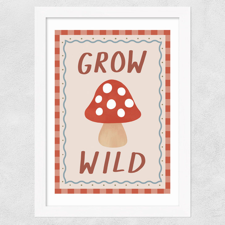 Grow Wild Wide White Frame Grow Wild Wide White Frame