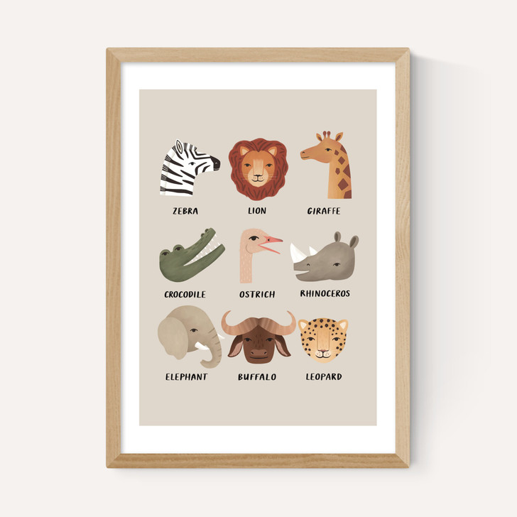 Animal Safari In Stone