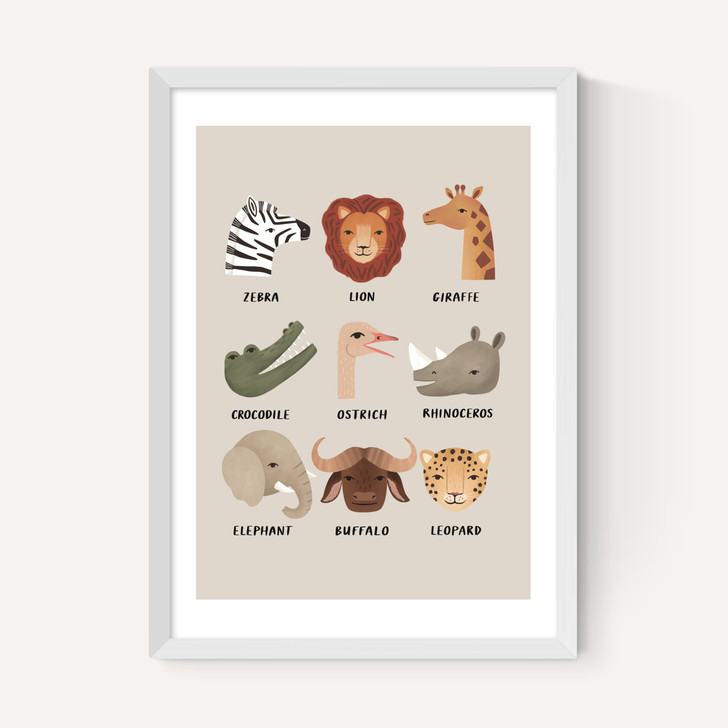 Animal Safari In Stone