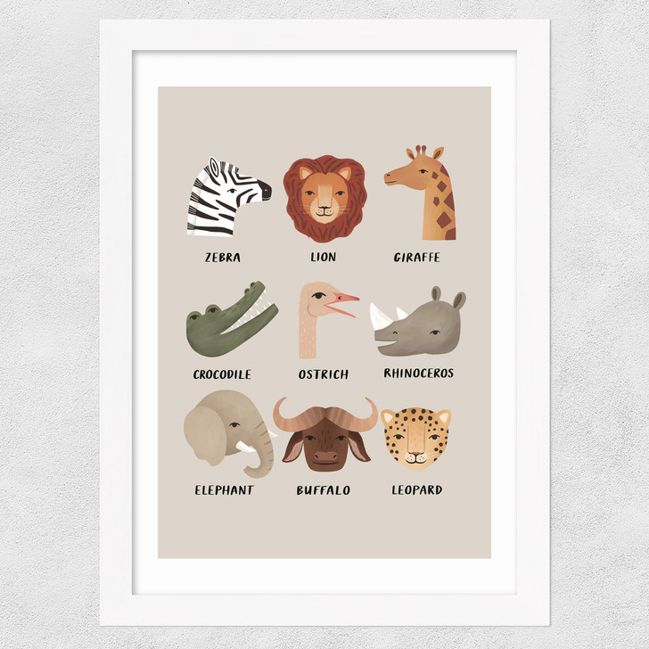 Animal Safari In Stone