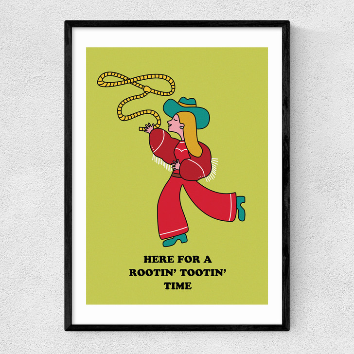 Rootin' Tootin' Narrow Black Frame Rootin' Tootin' Narrow Black Frame