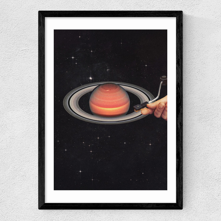 Galactic DJ Medium Black Frame