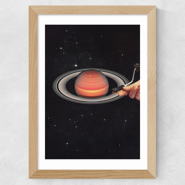 Galactic DJ Wide Oak Frame
