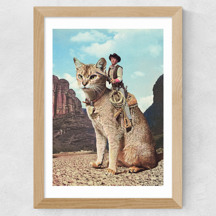 Cat Lone Ranger Wide Oak Frame