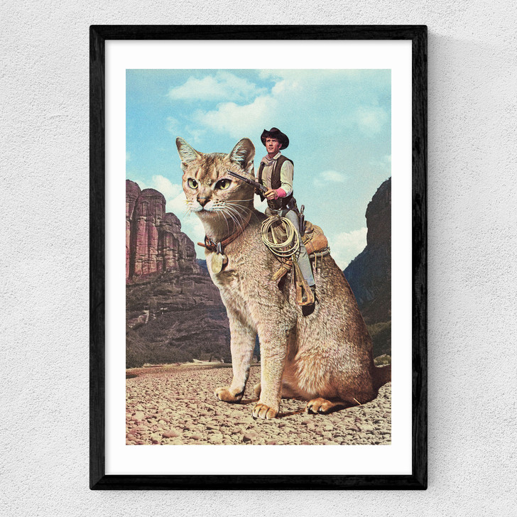 Cat Lone Ranger Medium Black Frame