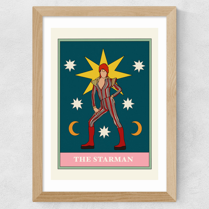 The Starman Wide Oak Frame The Starman Wide Oak Frame