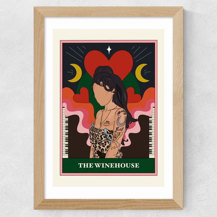 The Winehouse Wide Oak Frame The Winehouse Wide Oak Frame