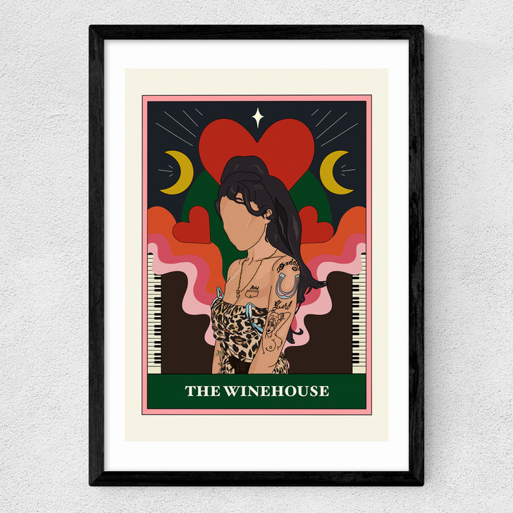 The Winehouse Medium Black Frame