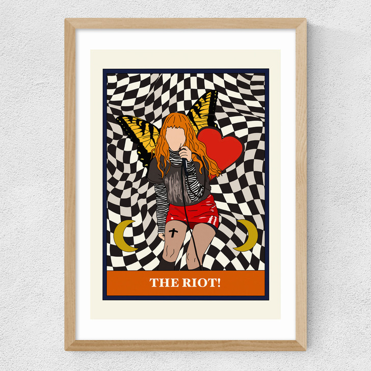 The Riot Medium Oak Frame The Riot Medium Oak Frame