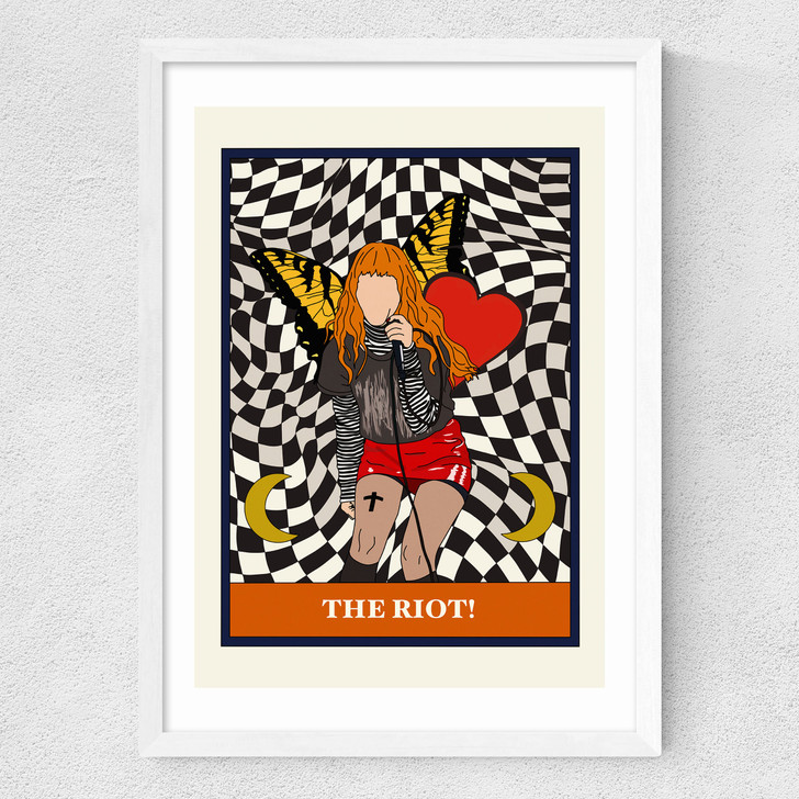 The Riot Medium White Frame The Riot Medium White Frame
