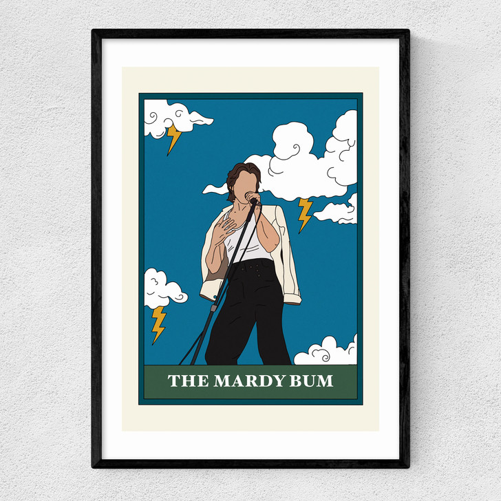 The Mardy Bum Narrow Black Frame The Mardy Bum Narrow Black Frame