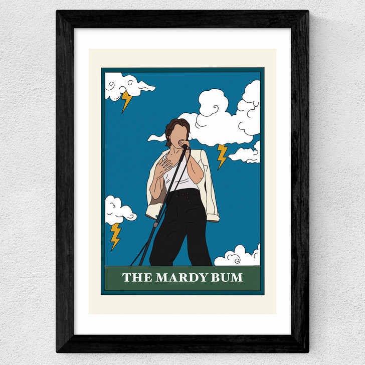 The Mardy Bum Wide Black Frame The Mardy Bum Wide Black Frame