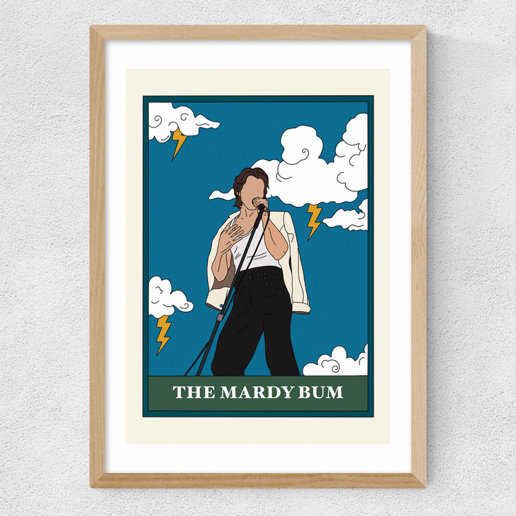 The Mardy Bum Medium Oak Frame The Mardy Bum Medium Oak Frame