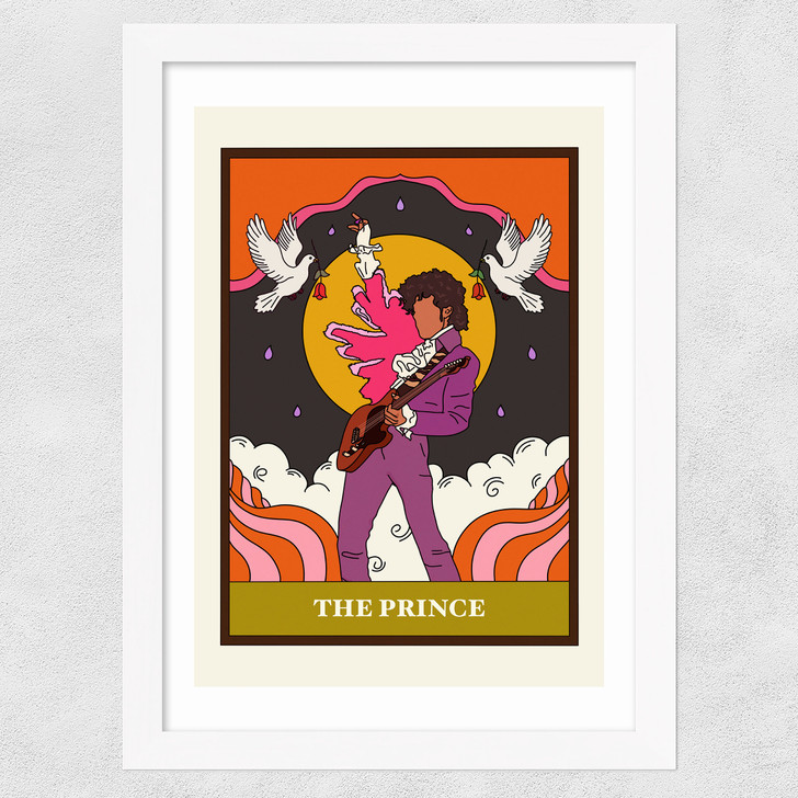 The Prince Wide White Frame