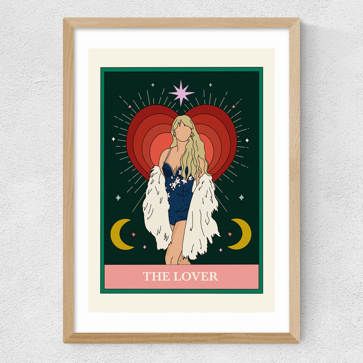 The Lover Medium Oak Frame