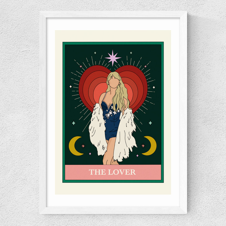 The Lover Medium White Frame