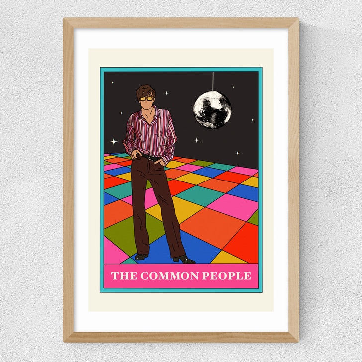 The Common People Medium Oak Frame The Common People Medium Oak Frame