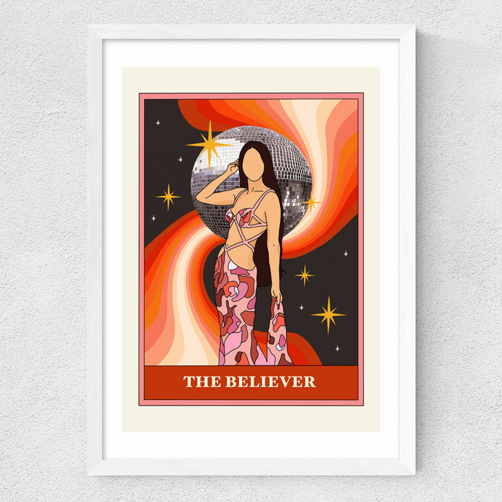 The Believer Medium White Frame The Believer Medium White Frame