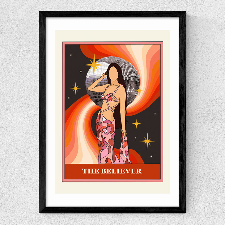 The Believer Medium Black Frame