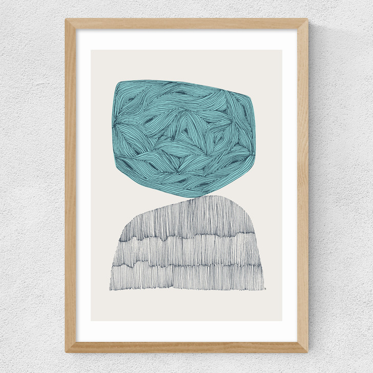 Unfold Medium Oak Frame Unfold Medium Oak Frame