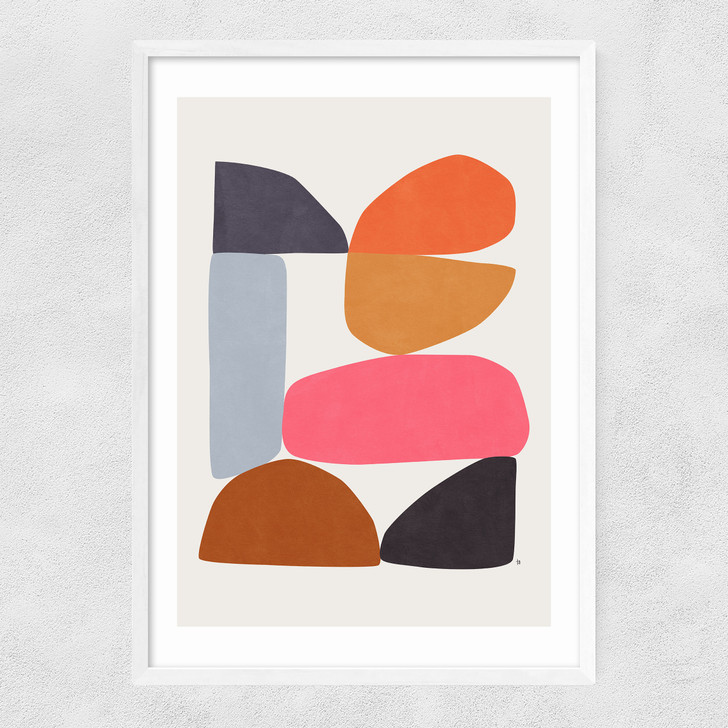 Harmony II Narrow White Frame
