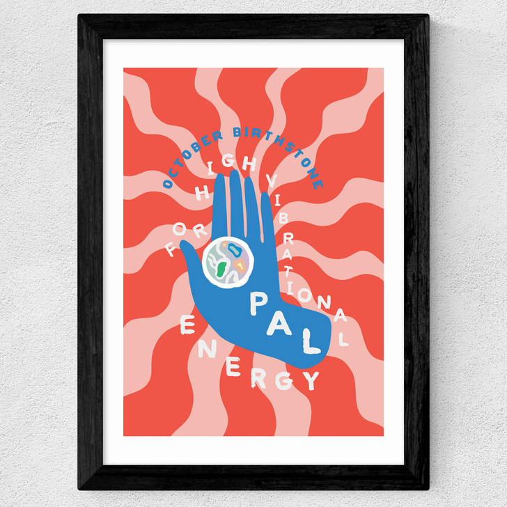 Opal Wide Black Frame