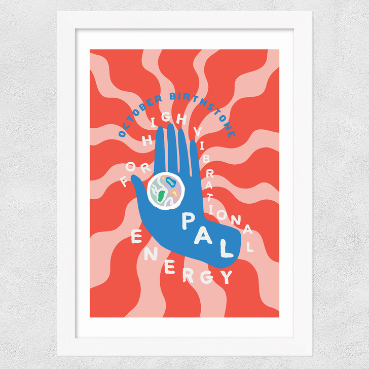 Opal Wide White Frame
