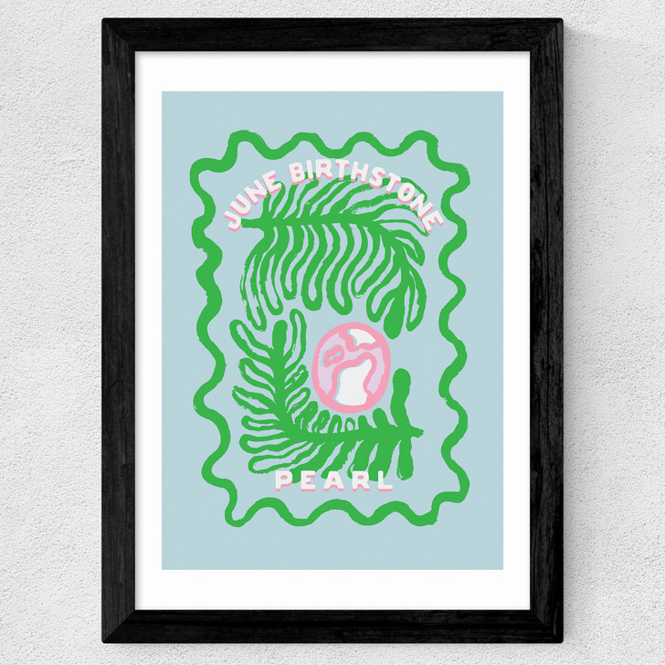 Pearl Wide Black Frame