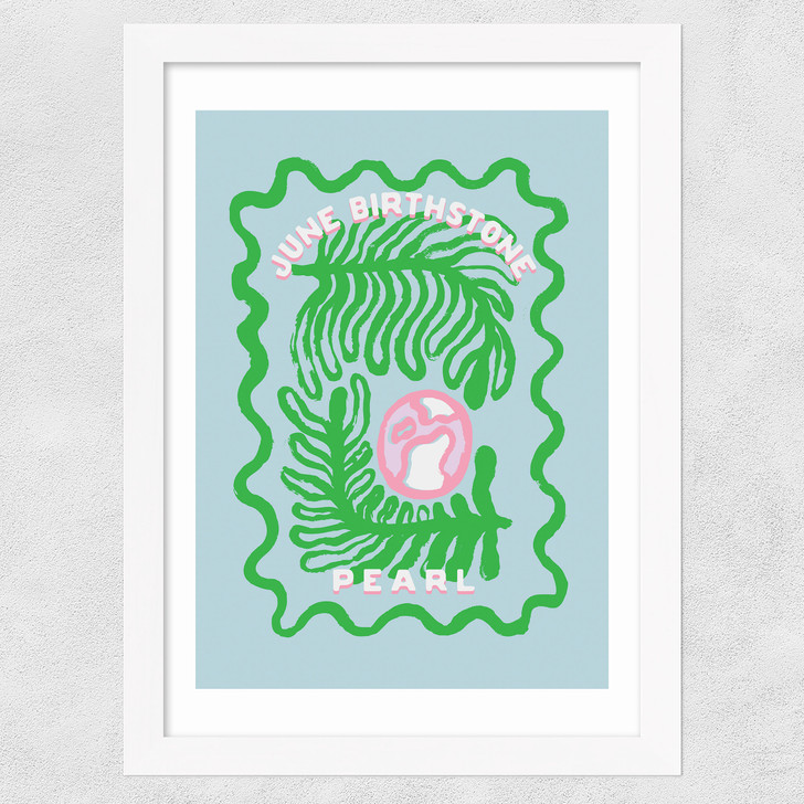 Pearl Wide White Frame
