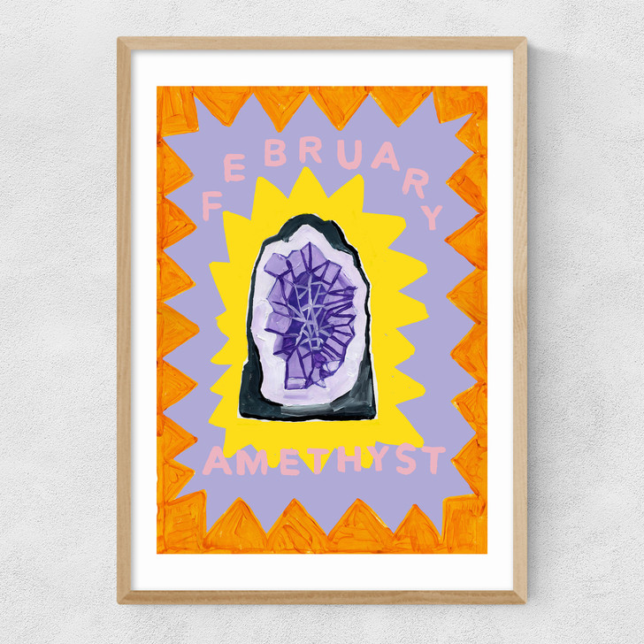Amethyst Narrow Oak Frame